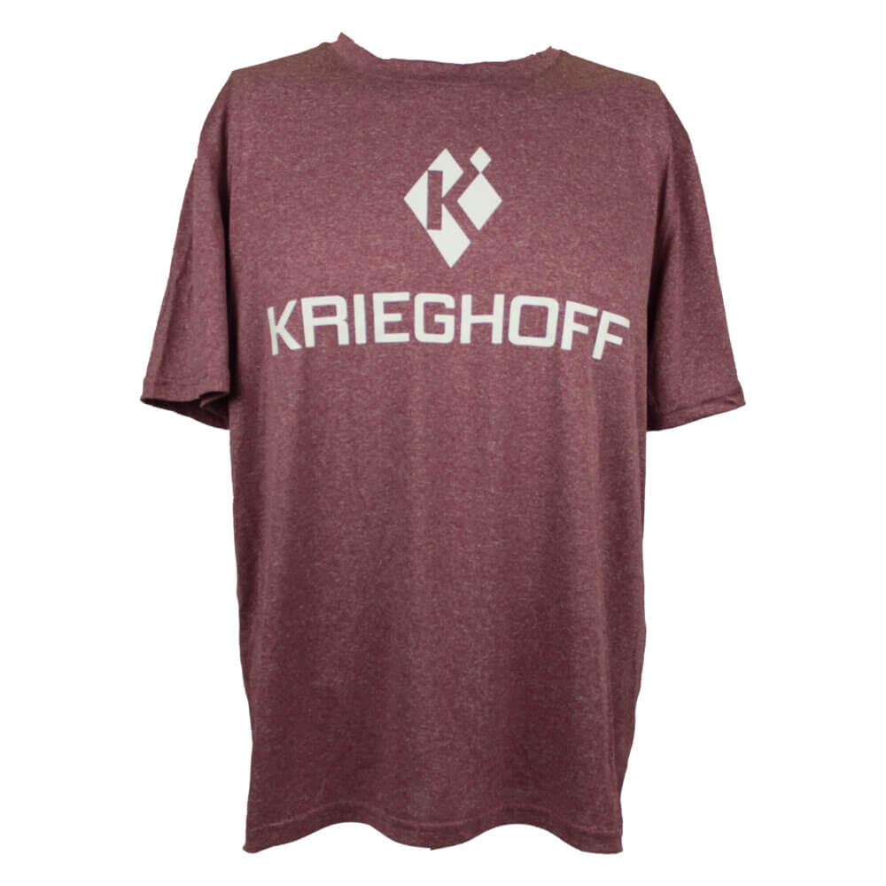 Reebok® Performance T-Shirt, Heather Maroon – Small & Large Only