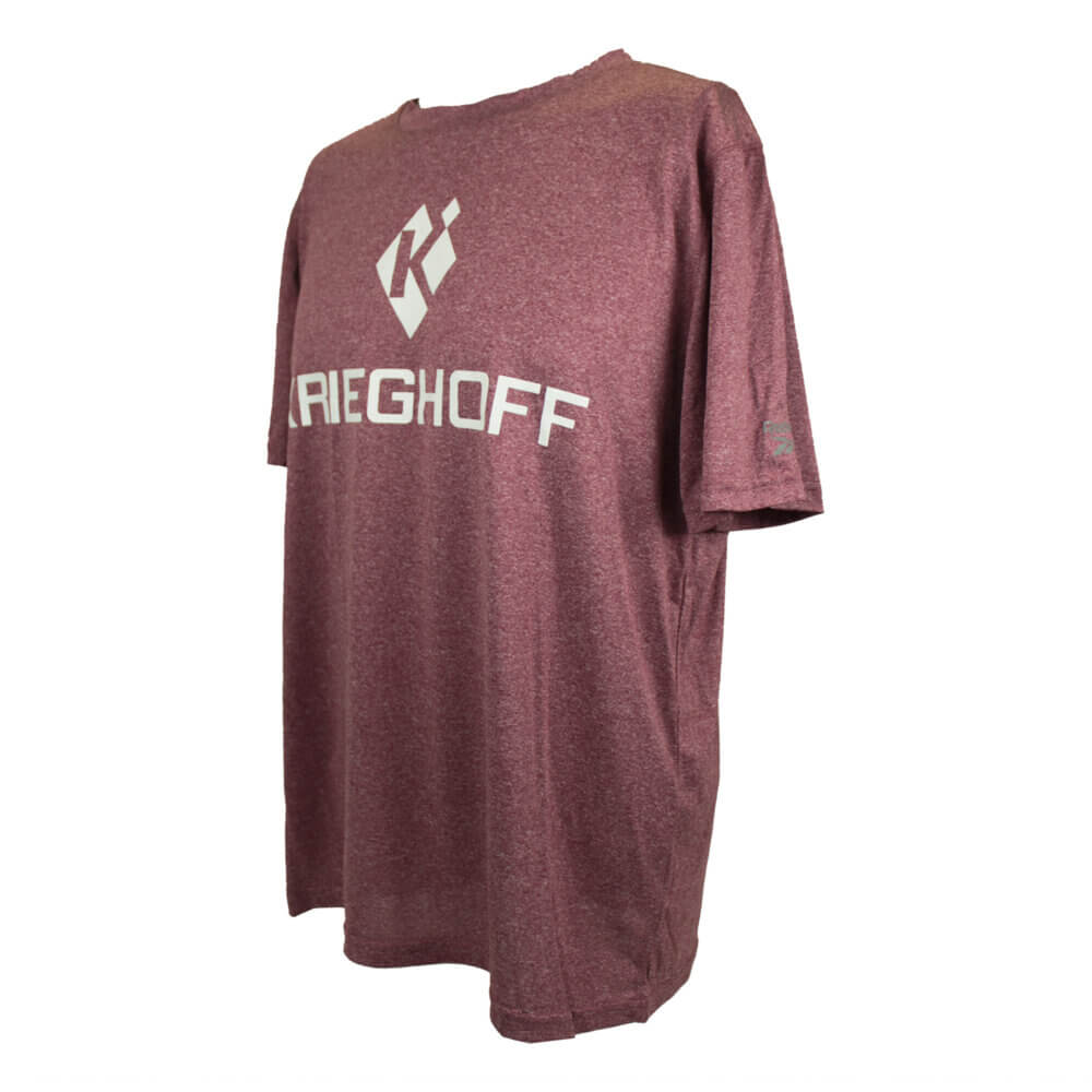 Reebok® Performance T-Shirt, Heather Maroon – Small & Large Only